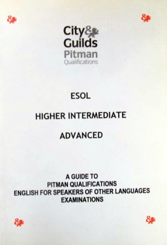 Szab� P�ter - Pitman Qualifications - ESOL - Higher Intermediate and Advanced
