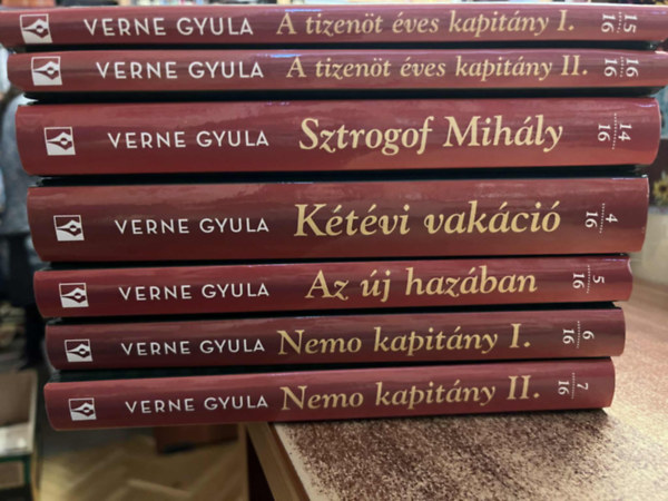 Verne Gyula - 7 db Verne Gyula