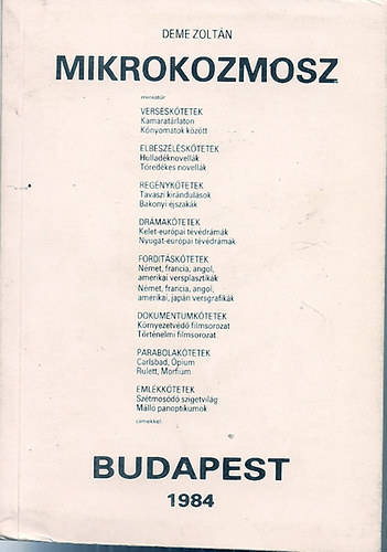 Deme Zolt�n - Mikrokozmosz