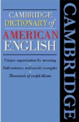 Cambridge Dictionary of American English PB