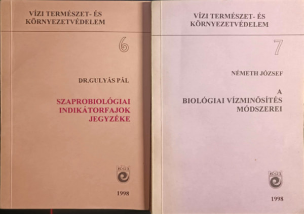Dr. N�meth J�zsef Guly�s P�l - V�zi term�szet- �s k�rnyezetv�delem 6-7