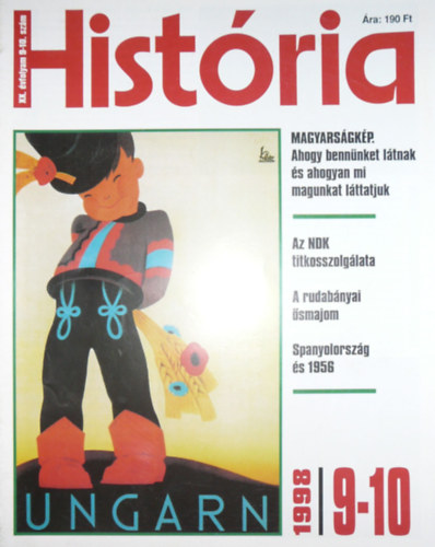Glatz Ferenc   (szerk.) - Histria XX. vfolyam 9-10. szm