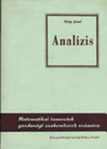 Szp Ern - Analzis (Matematikai ismeretek gazdasgi szakemberek szmra)- 2. bvtett kiads