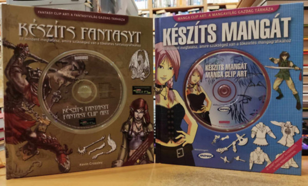 Kevin Crossley, Hayden Scott-Baron - 2 db Kszts: Kszts Mangt + Kszts Fantasyt + 2 CD
