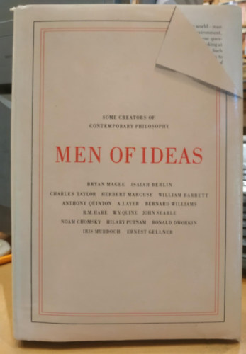 British Broadcasting Corporation - Men of Ideas - Some Creators of Contemporary Philosophy