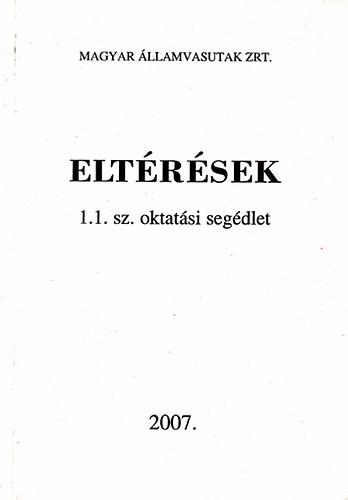 Eltrsek - 1.1. sz. oktatsi segdlet