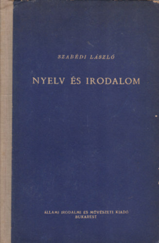 Szabdi Lszl - Nyelv s irodalom