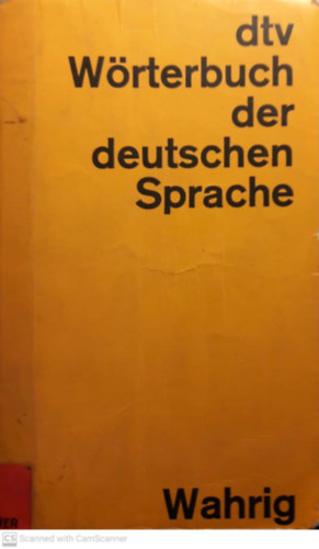 Gerhard Wahrig - dtv-W�rterbuch der deutschen Sprache