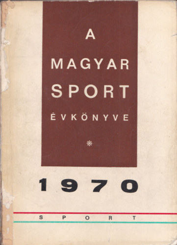 A magyar sport vknyve 1970
