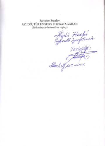 Salvator Stanley - Az id, tr s sors forgatagban