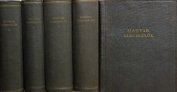 Szépirodalmi Könyvkiadó - Magyar elbeszélők I-IV.