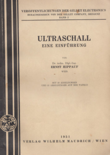 Ernst Hippauf - Ultraschall eine einf�hrung