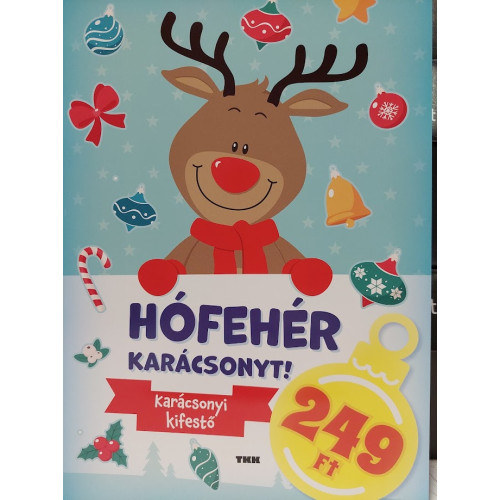 Hófehér karácsonyt! - Karácsonyi kifestő