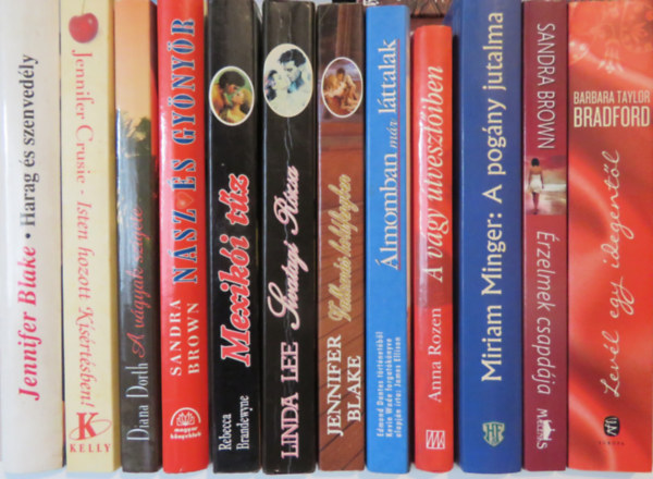 Sandra Brown, Miriam Minger, Anna Rozen, James Ellison, Jennifer Blake, Linda Lee, Rebecca Brandewyne, Diana Dorth, Jennifer Crusie Barbara Taylor Bradford - ---