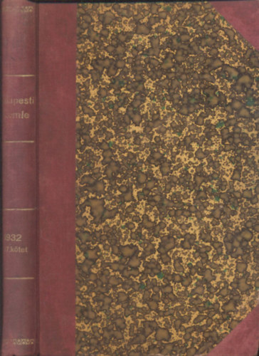 Voinovich G�za (szerk.) - Budapesti Szemle 227. k�tet (659, 660, 661. sz�m)