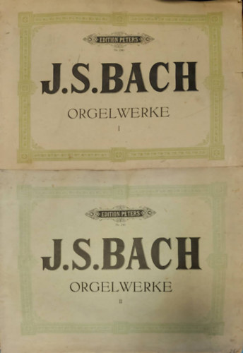 J.S. Bach -  Orgelwerke I-II.