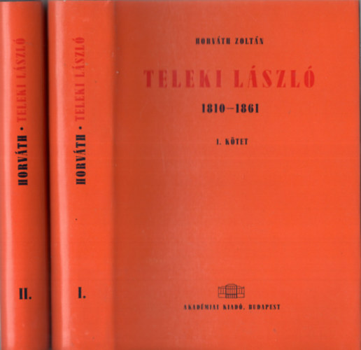 Dr. Horv�th Zolt�n - Teleki L�szl� I-II.
