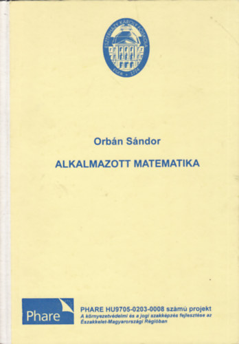 Orbán Sándor - Alkalmazott matematika