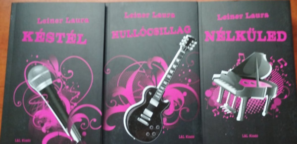 Leiner Laura - 3db Leiner Laura reg�ny a Bexi sorozatb�l: K�st�l+ Hull�csillag + N�lk�led