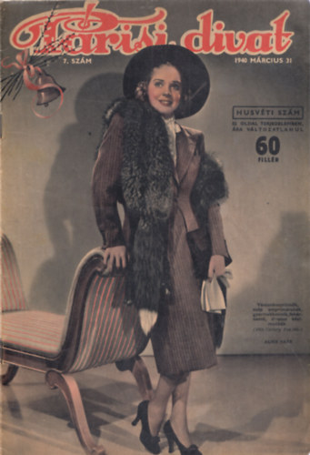 Somfay Margit  (szerk.) - Prisi divat 1940. mrcius 31. (7. szm)