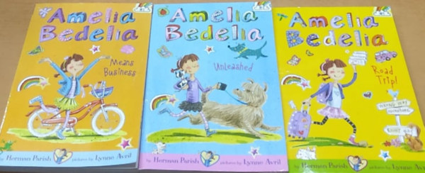 Herman Parish - Ameila Bedelia: #1.: Means Business + #2.: Unleashed + #3.: Road Trip! (3 ktet)(GreenWillow Books)