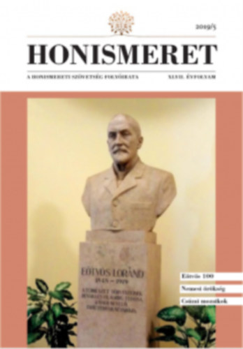 Hála József (szerk.) - honismeret 2019/5