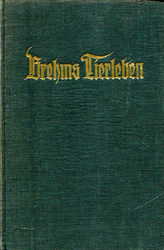 Dr. Adolf Mener - Brehms Tierleben (Band 23.)