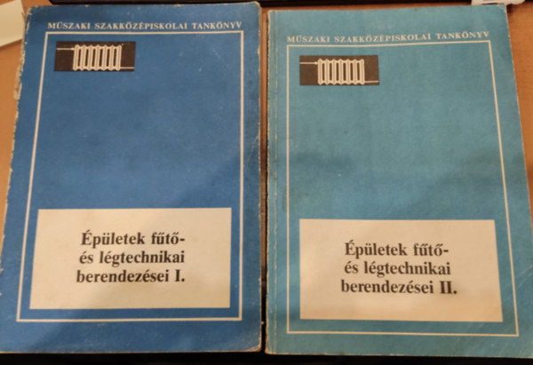 Porosz Gza Tnczos Lszl - pletek ft- s lgtechnikai berendezsei I-II.