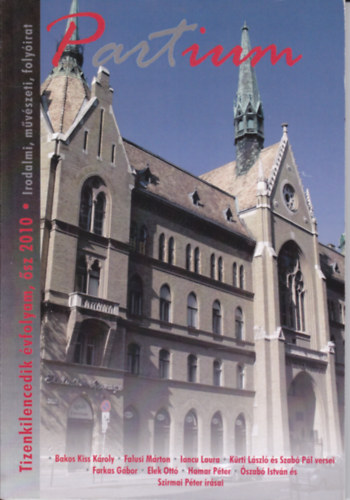 Felh�s Szabolcs  (szerk.) - Partium - Irodalmi, m�v�szeti, k�z�leti foly�irat 2010. �sz