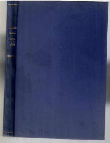 Balzac Honor - Kt elbeszls - Sarrasine, Facino Cane