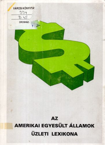 Beke Imre - Az Amerikai Egyesült Államok üzleti lexikona