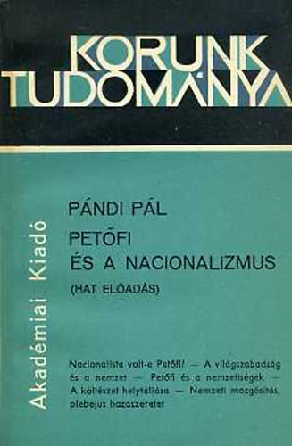 P�ndi P�l - Pet�fi �s a nacionalizmus (hat el�ad�s)