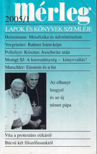 Mrleg - Lapok s knyvek szemlje - 41. vfolyam 2005/1