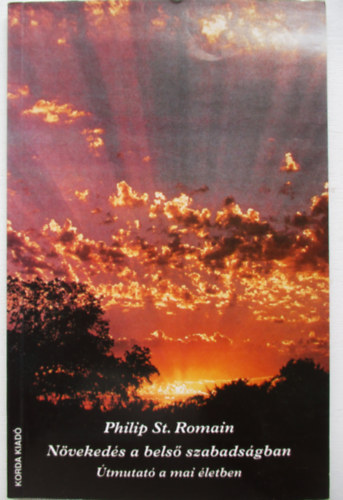 Ford.: Dr. Sajg� K�lm�nn� Philip St. Romain - N�veked�s a bels� szabads�gban - �TMUTAT� A MAI �LETBEN (Az �let alapvet� megk�zel�t�se; Szabadul�s a f�lelemt�l; �r�lj az egyszer� dolgoknak; Szeretetkapcsolatok; Munka az orsz�gban; Hordozd keresztedet!...)