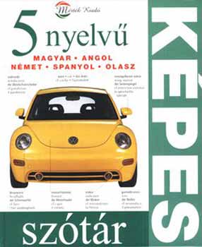 Körmendi Ágnes - 5 nyelvű képes szótár