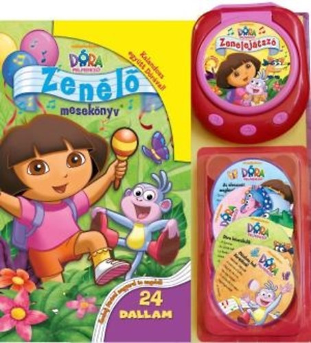 Christine Ricci - Dra, a felfedez - Zenl meseknyv