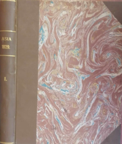 Asia 1929 (angol nyelvű ismeretterjesztő kötet)