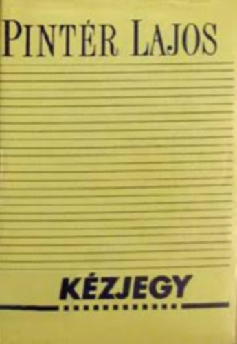 Pintér Lajos - Kézjegy