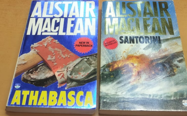 Alistair MacLean - Athabasca + Santorini (2 kötet)
