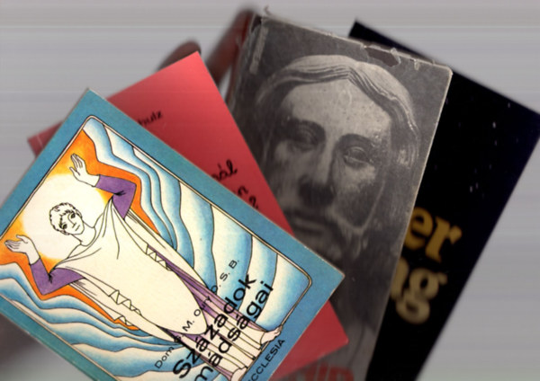 Heinz Manfred Schulz, Dom G. M. Oury O. S. B. Jean-Claude Barreau - 4 db Vall�si k�nyv :Mit csin�l a J�isten eg�sz nap? +Az �r�mh�r +Eszter-csillag +Sz�zadok im�ds�gai.