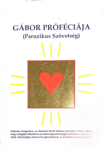 Gbor prfcija (Paruzikus Szvetsg)