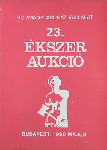 BV: 23. kszer aukci 1990. mjus