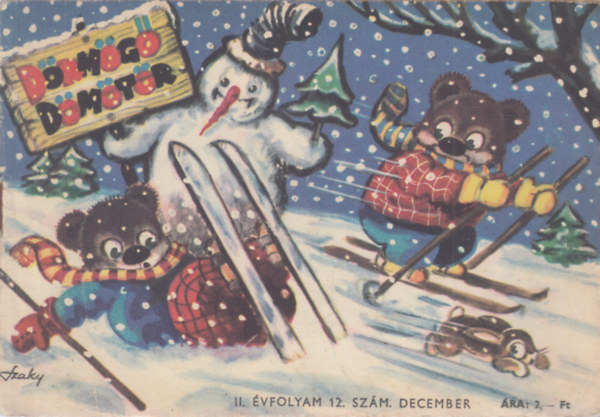 Rákos Klára (szerk.) - Dörmögő Dömötör 1958/12.