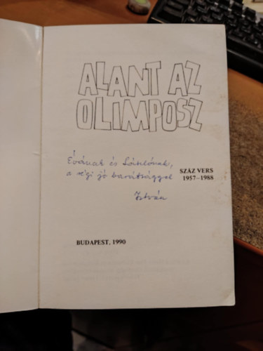 Szarka Istv�n - Alant az Olimposz - sz�z vers 1957-1988