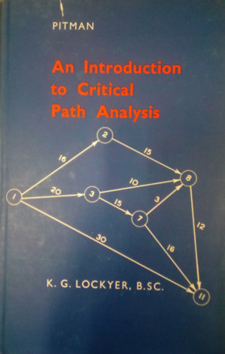 K. G. Lockyer - An Introduction to Critical Path Analysis