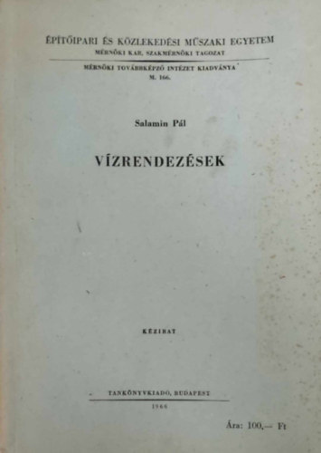 Salamin P�l - V�zrendez�sek