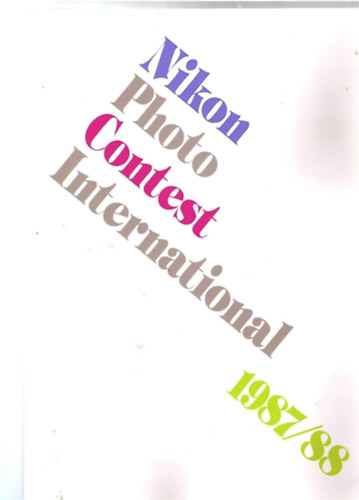 Nikon Photo Contest International 1987/1988
