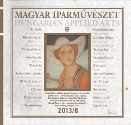 Antal Mariann  (szerk.) - Magyar Iparmvszet 2013/8