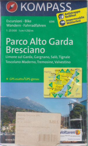 Parco Alto Garda Bresciano (1: 25000)