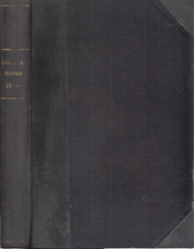 dr. Andrew Fall Szudy Elem�r - Danubian Review 1939 decembert�l 1940 m�jusig (6 db lapsz�m egybek�tve)
